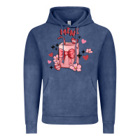 Vintage Denim mini coffee cups Vintage Hoodie - MaliasSmallBusiness