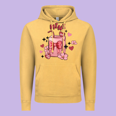 Mini Coffee Cups Vintage Hoodie Designed By Maliassmallbusiness
