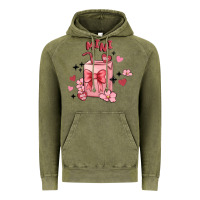 Vintage Olive mini coffee cups Vintage Hoodie - MaliasSmallBusiness