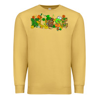 Antique Gold St. Patricks day nurse Premium Sweatshirt - HowdyJamesFarm
