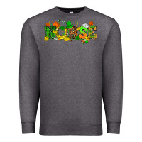Charcoal Heather St. Patricks day nurse Premium Sweatshirt - HowdyJamesFarm