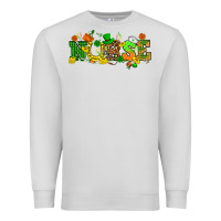 Dove Grey St. Patricks day nurse Premium Sweatshirt - HowdyJamesFarm