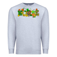 Heather Grey St. Patricks day nurse Premium Sweatshirt - HowdyJamesFarm