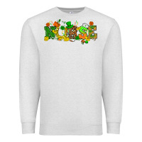 Oatmeal Heather St. Patricks day nurse Premium Sweatshirt - HowdyJamesFarm
