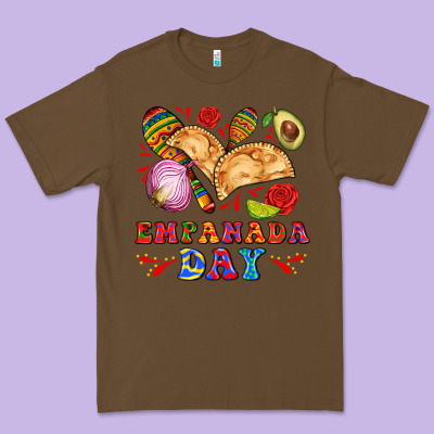 Empanada Day Premium Tee Designed By Adodesignshop
