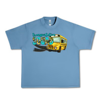 Pebble Blue transportation squad Urban Heavy Tee - NancyCooperArtShop