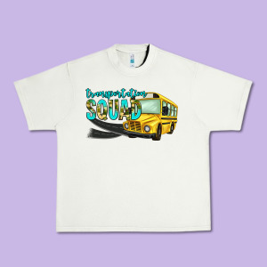 Transportation Squad Urban Heavy Tee Designed By Nancycooperartshop