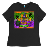 Black bad witch vibes tumbler Ladies Tee - BundleAndBundleShop
