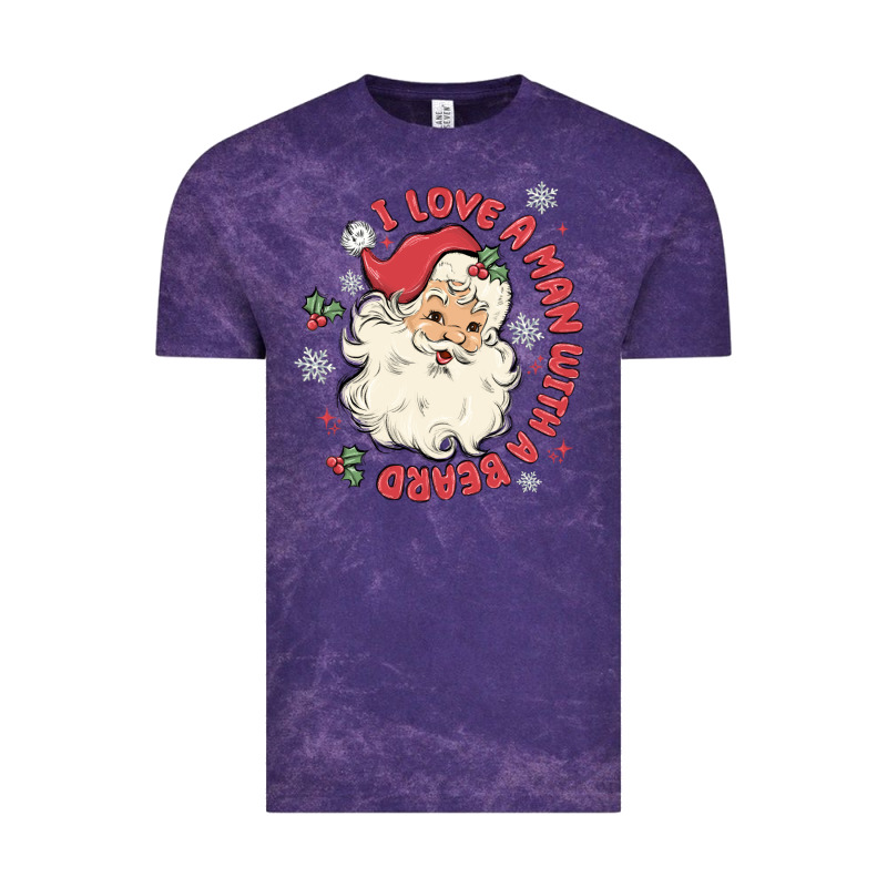 I Love A Man With A Beard Vintage Tee by MaliasSmallBusiness | Teevron