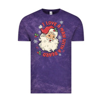 Cloud Purple i love a man with a beard Vintage Tee - MaliasSmallBusiness