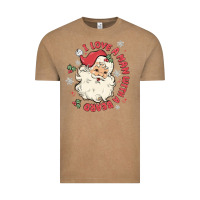 Vintage Coffee i love a man with a beard Vintage Tee - MaliasSmallBusiness