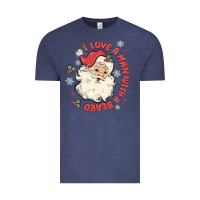 Vintage Denim i love a man with a beard Vintage Tee - MaliasSmallBusiness