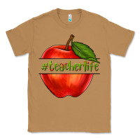 Toasted Coconut teacher life with apple Classic Tee - NancyCooperArtShop
