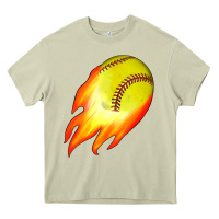 Mossy softball Heavy Core Tee - JahusDesignShop