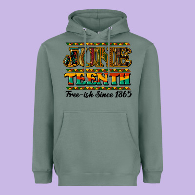Juneteenth Heavyweight Hoodie Designed By Howdyjamesfarm