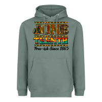 Sage Juneteenth Heavyweight Hoodie - HowdyJamesFarm
