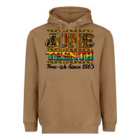 Toasted Coconut Juneteenth Heavyweight Hoodie - HowdyJamesFarm