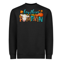 Black Western Hey There Pumpkin Heavyweight Sweatshirt - LillyAllenDesigns