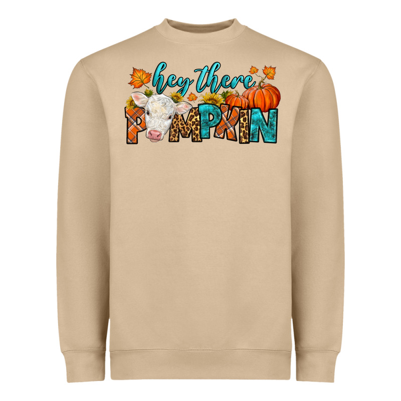 Western Hey There Pumpkin Heavyweight Sweatshirt by LillyAllenDesigns | Teevron