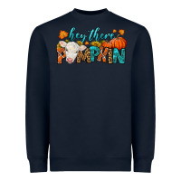 Navy Western Hey There Pumpkin Heavyweight Sweatshirt - LillyAllenDesigns
