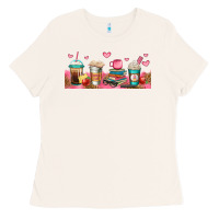 Bone teacher fuel coffee cups Ladies Tee - Jasminsmagicworld