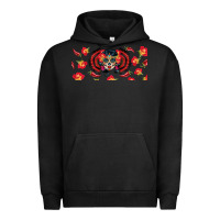 Pigment Black sugar skull rose libbey glass Urban Hoodie - BundleAndBundleShop