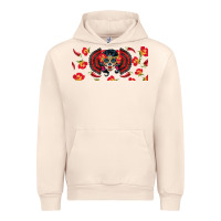 Sandshell sugar skull rose libbey glass Urban Hoodie - BundleAndBundleShop