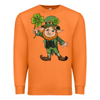 Carrot St. Patrick's day elf Premium Sweatshirt - CowGirlArtShop