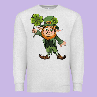 St. Patrick's Day Elf Premium Sweatshirt Designed By Cowgirlartshop