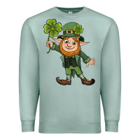 Seafoam St. Patrick's day elf Premium Sweatshirt - CowGirlArtShop