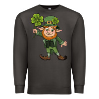 Smoke St. Patrick's day elf Premium Sweatshirt - CowGirlArtShop