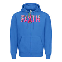 True Royal Cancer Faith with gemstone Zipper Hoodie - NancyCooperArtShop