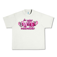 Pistachio be mine sweet valentine Urban Heavy Tee - NancyCooperArtShop