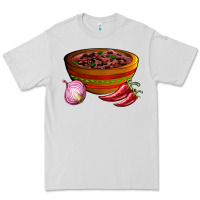 Dove Grey chilli con carne Premium Tee - AdoDesignShop