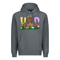 Rock Hop Rabbit Easter Day Premium Hoodie - HowdyJamesFarm