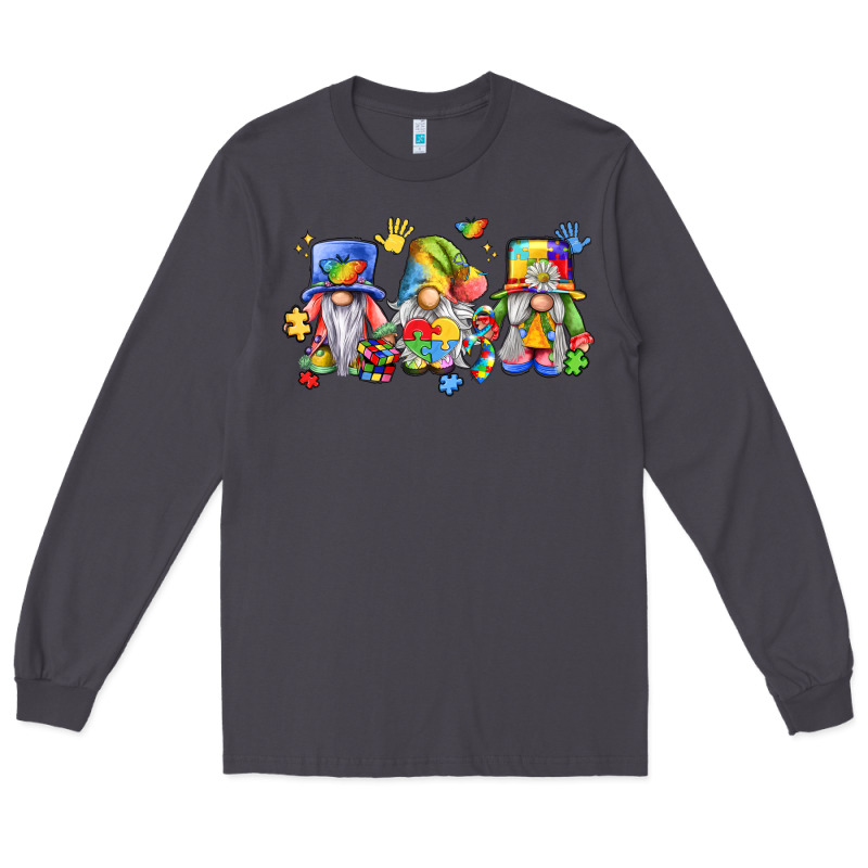 Autism Gnomes Long Sleeve Tee by LillyAllenDesigns | Teevron