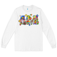 White autism gnomes Long Sleeve Tee - LillyAllenDesigns
