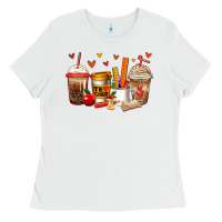 White teacher coffee cups Ladies Tee - Jasminsmagicworld