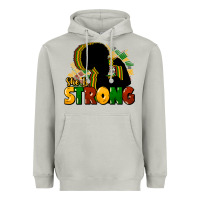 Moon Dust She is strong Black History Heavyweight Hoodie - HowdyJamesFarm