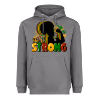 Storm She is strong Black History Heavyweight Hoodie - HowdyJamesFarm