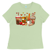 Matcha teacher coffee cups Ladies Tee - Jasminsmagicworld