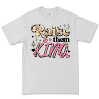 Dove Grey raise them kind Premium Tee - JahusDesignShop