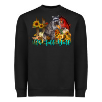 Black It's Fall Y'all Heavyweight Sweatshirt - LillyAllenDesigns