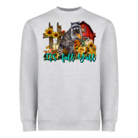 Heather Grey It's Fall Y'all Heavyweight Sweatshirt - LillyAllenDesigns
