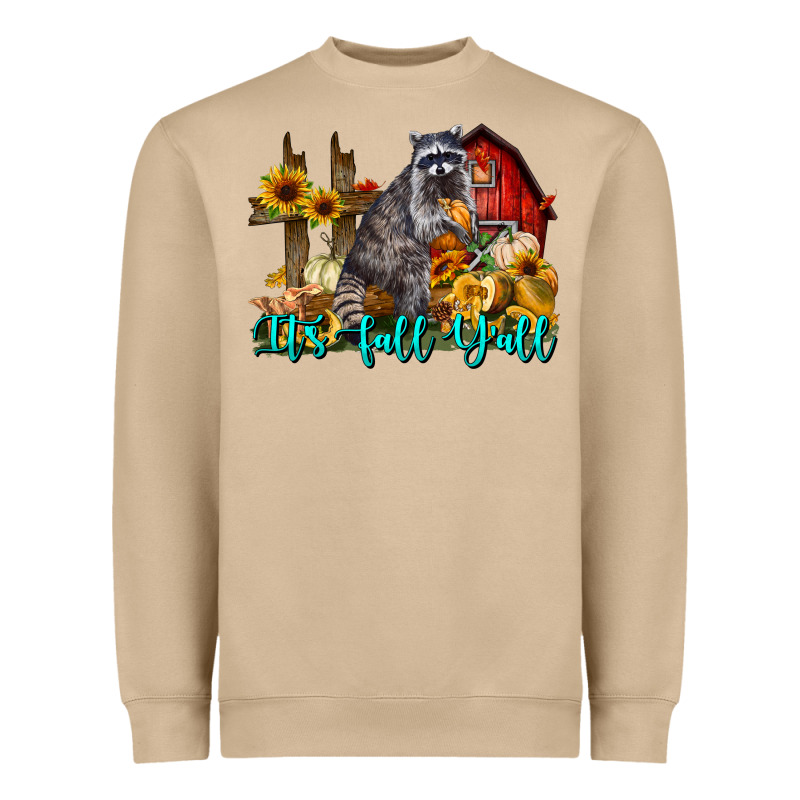 It's Fall Y'all Heavyweight Sweatshirt by LillyAllenDesigns | Teevron