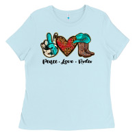 Peace Love Rodeo Ladies Tee | Teevron