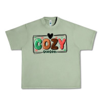Oil Green cozy season Urban Heavy Tee - MaliasSmallBusiness