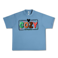 Pebble Blue cozy season Urban Heavy Tee - MaliasSmallBusiness