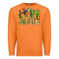Carrot Love like Jesus Premium Sweatshirt - CowGirlArtShop
