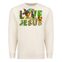 Sandshell Love like Jesus Premium Sweatshirt - CowGirlArtShop
